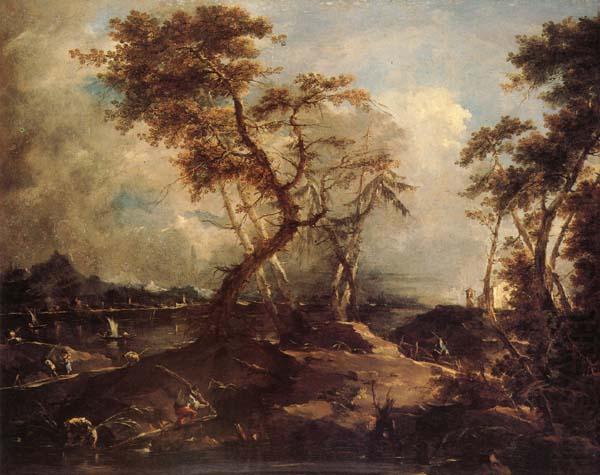 Landscape, Francesco Guardi